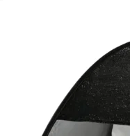 Black White Mesh Up Plant Shade Tent 56x56x56cm Garden Vegetable Flower Bird Protection Cover With Ground Stakes For Outdoor