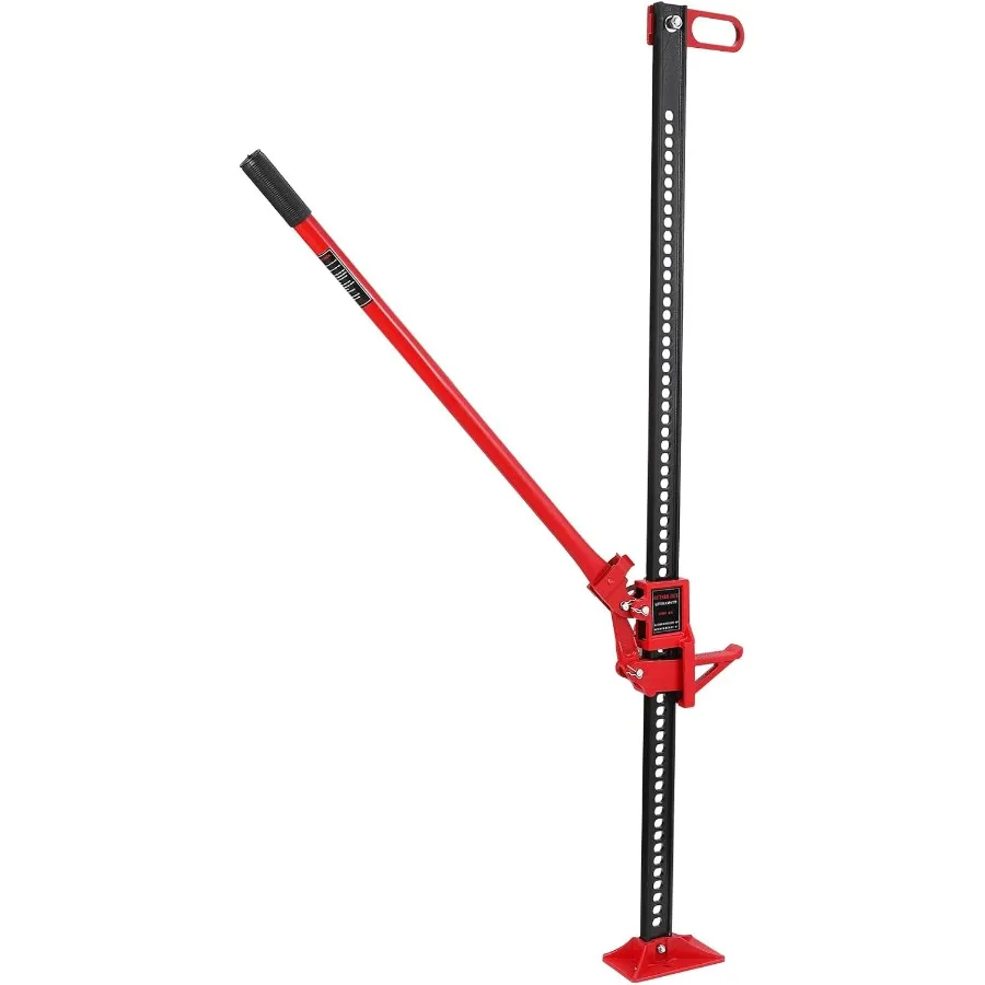 

60 OffRoad Farm Jack 3.2 Ton 7000 lbs HeavyDuty Car Jack with Flat Head Ratcheting Lift Tool for Truck SUV ATV UTV Offroad Reco