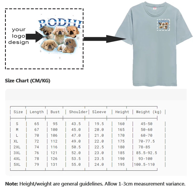 1-Piece Custom T-Shirt - 170GSM Combed Cotton Unisex Fit + Free Print