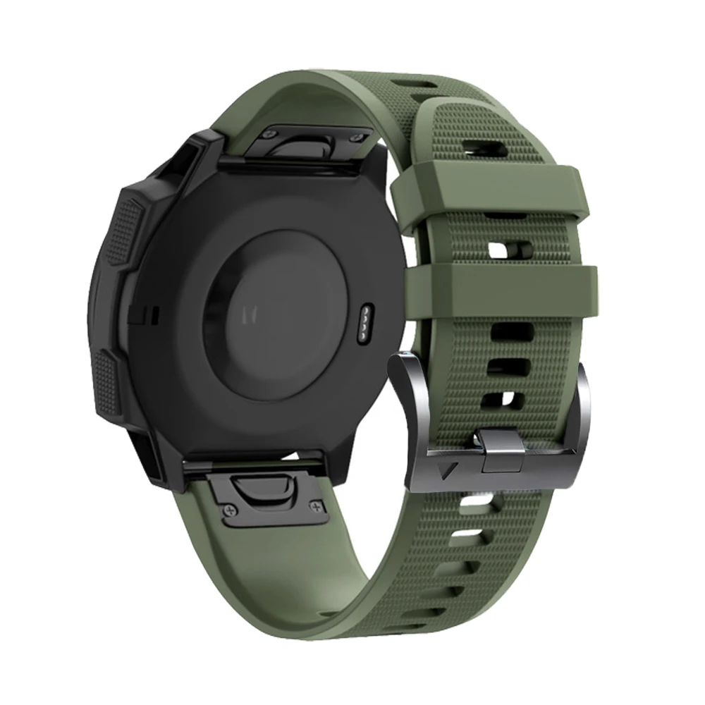 Ремешок быстрой посадки для смарт-часов Garmin Fenix 7 7X 6 6 xpro 5 5X Plus, силиконовый браслет для наручных часов, ремешок 22 мм 26 мм