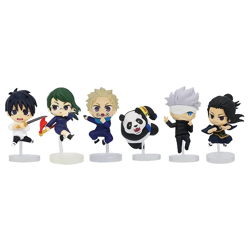 Jujutsu Kaisen Theatrical Version Kawaii Anime Figurine Inumaki Toge Geto Suguru Gashapon Sleeping Series Toys Gift