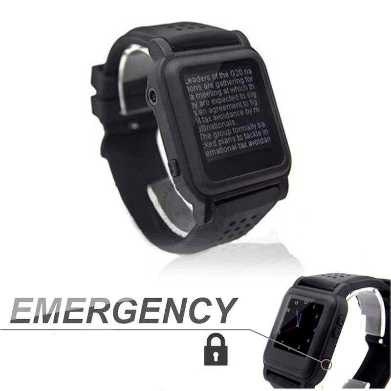 MP4 Learning Watch 25x25mm Display 8G Memory eBook Text Reader Music Player Multifunction Wristwatch Spain Russia Most Language