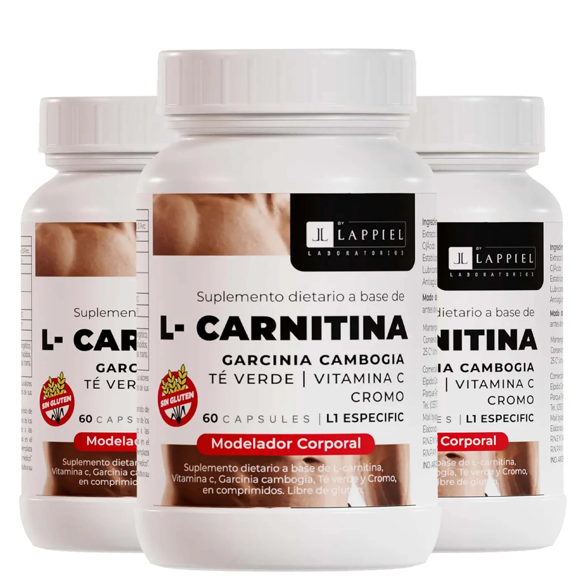 L-Carnitine Capsules - Exercise Dietary Gym Supplement, Support Energy, Promote Metabolism, Weight Management