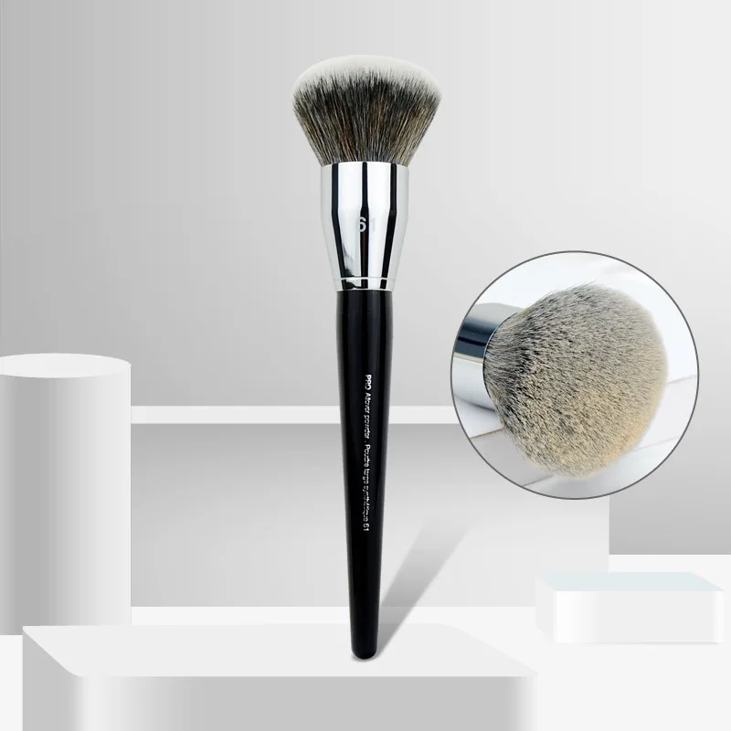 

SP61 Large Round Head Loose Powder Brush Professional Precision Foundation Powder Cake Makeup Brush