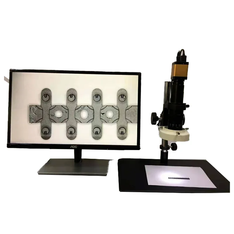 HD LCD display electron microscope  video Digital microscope Amplification Magnifier camera