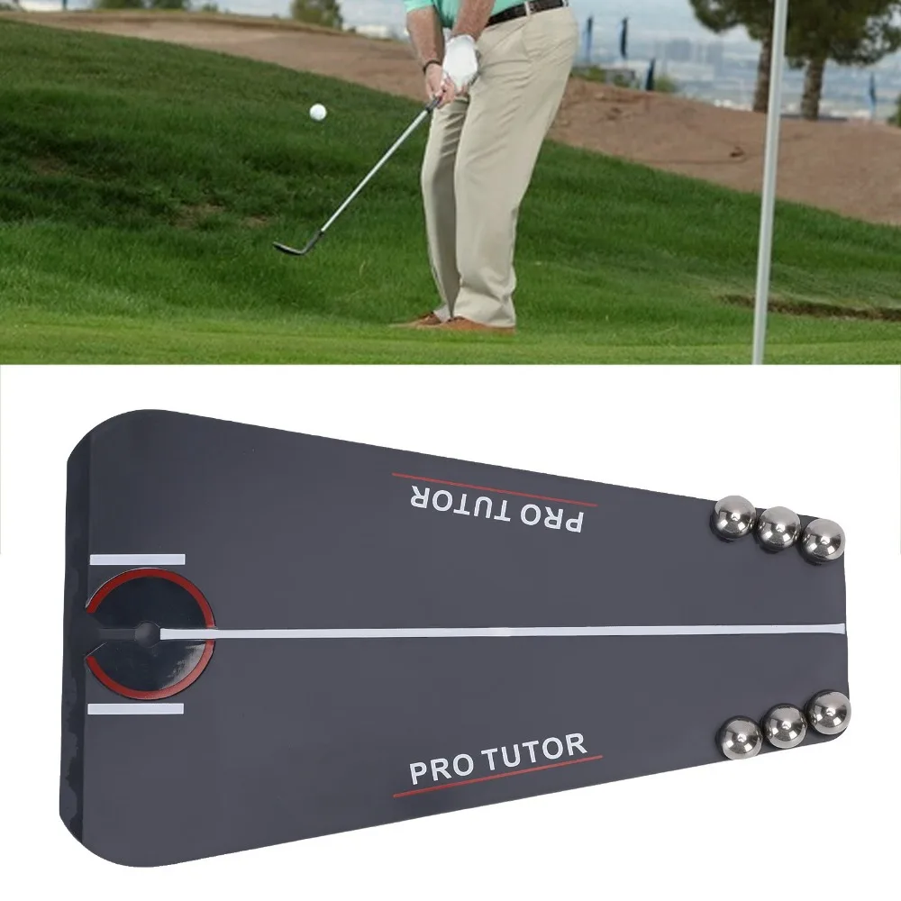 8pcs 3 Level Adjustable Putting Trainer No Plug-In Pegs Alignment Line Putting Alignment Trainer Anti-Slip Raised Dots