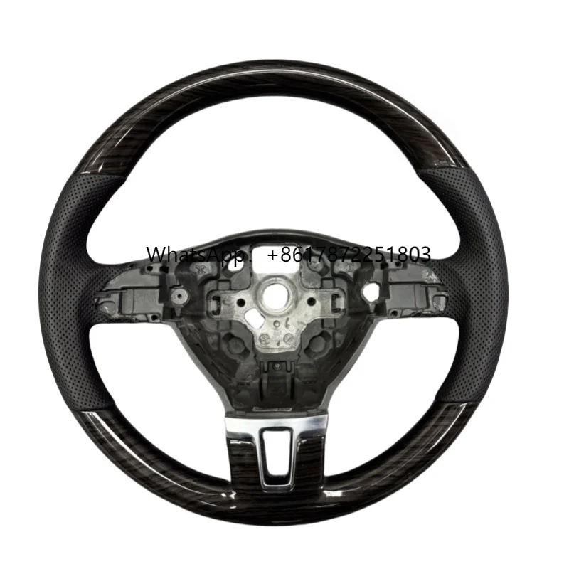 

Suitable for Magotan B7 Passat Sagitar Tiguan Multivan Mahogany Steering Wheel Personalized Customized Steering Wheel