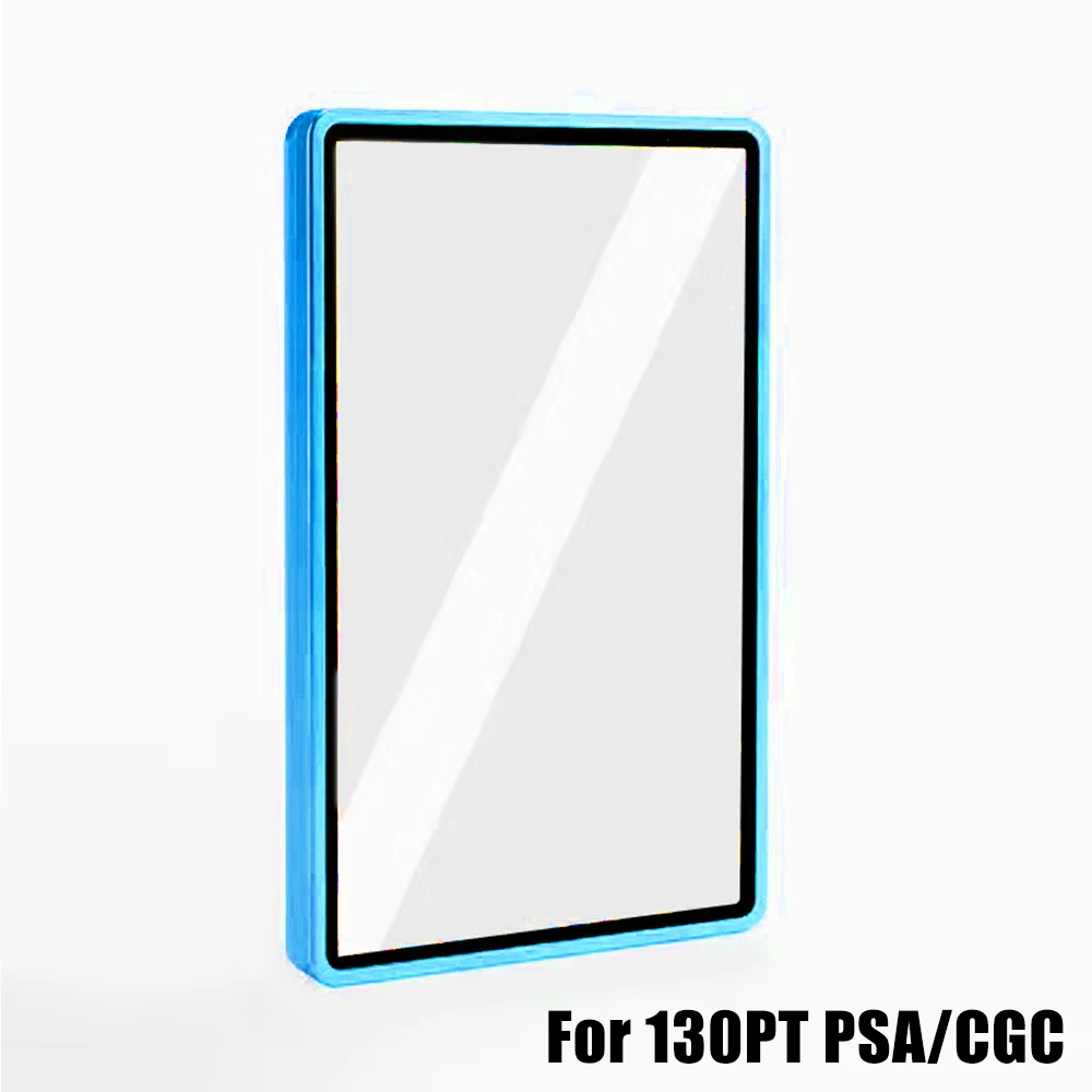 35-130PT Mehrfarbige Aluminiumlegierung Schutzhülle für PSA CGC BGS Graded Card Slabs, gehärtetes Glas Sammelkartenhalter