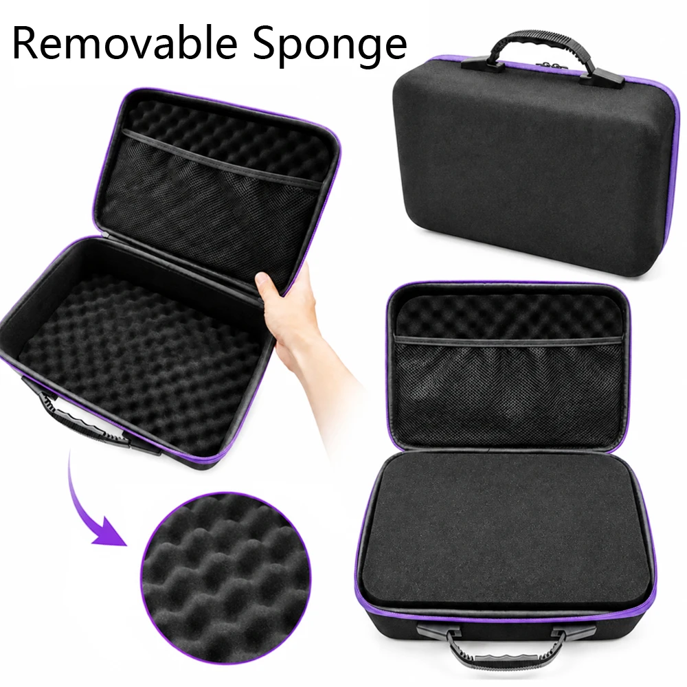 DIY Schaum Hard Carry Case Aufbewahrung sbox Reise Reiß verschluss tasche Personal isierung stoß feste Kamera tasche für Outdoor-Werkzeug zubehör – Detail 2