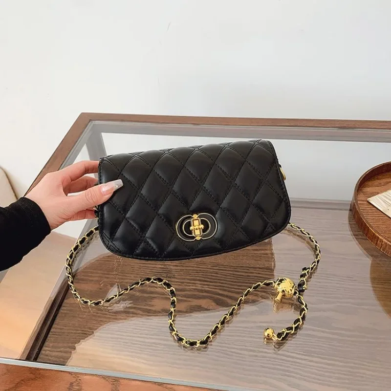 

Trendy Unique Crossbody Bag For Women Featuring Letter Logo And Large Capacity In Vintage Fashion