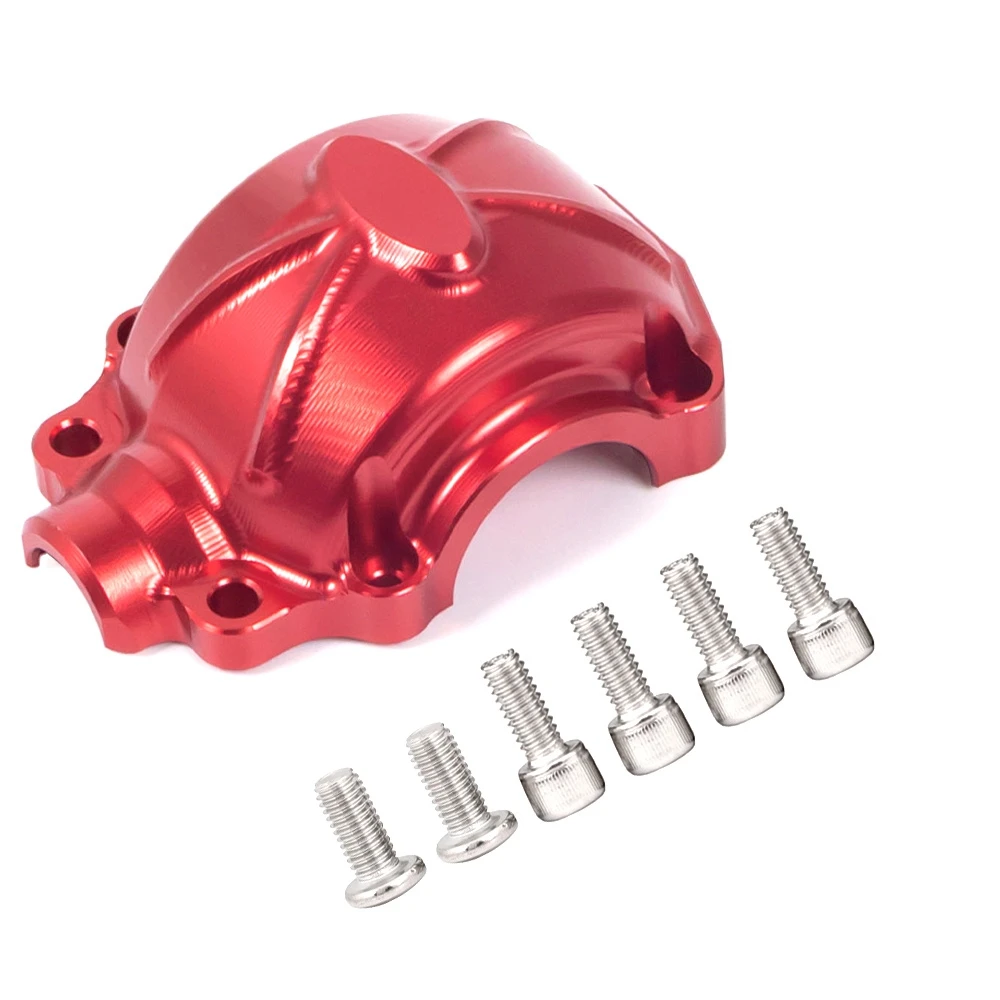 BCVB3-Metal CNC Front Gearbox Cover for Traxxas Unlimited 1/7 RC Car,Red