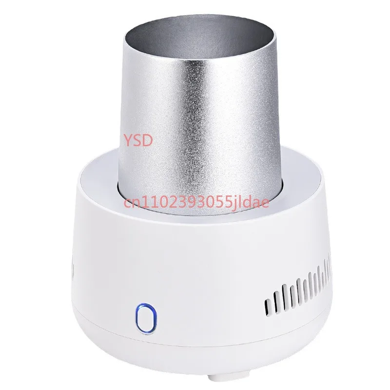 

Smart Mini Fridge, Cold and Hot Beverage Cooler, Desktop Compact Refrigerator for Home, Silent & Portable