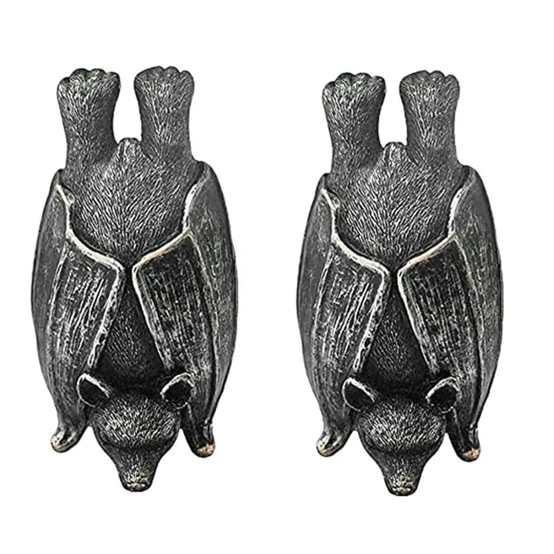 

A67P-Статуя летучей мыши на Хэллоуин, садовый декор, горшок для растений, обниматель, цветочный горшок из смолы и ваза, вешалка для горшка, подвесная летучая мышь