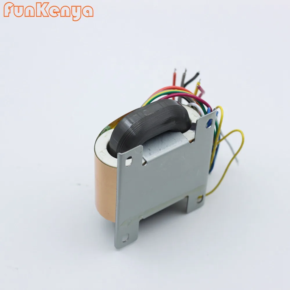 R نوع 40 واط محول DIY Preamp مكبر للصوت 0-12 فولت 0-9 فولت 0-8 فولت مخصص 40VA