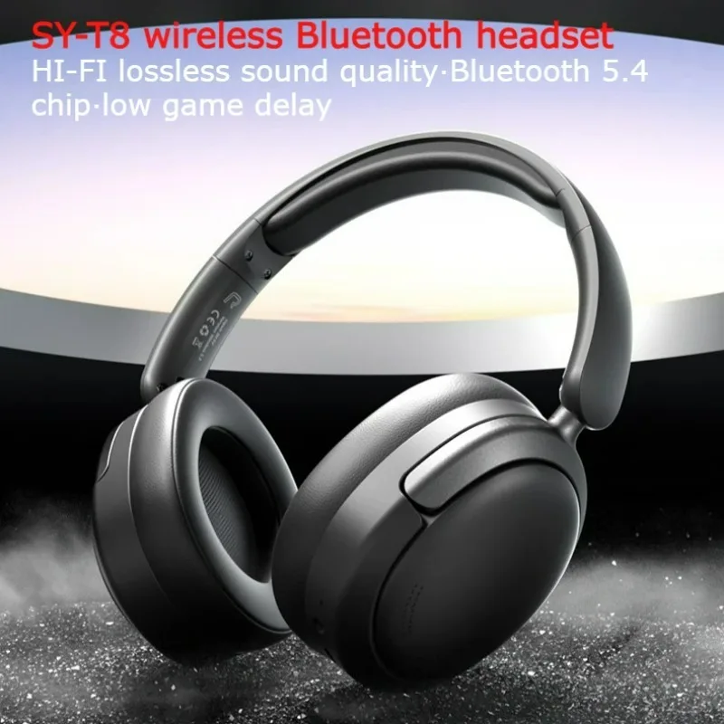 EOENKK Chioce Original SY-T8 Wireless Headphones Bluetooth 5.4 20h Long Battery Life Noise Reduction Gaming Headset With Mic