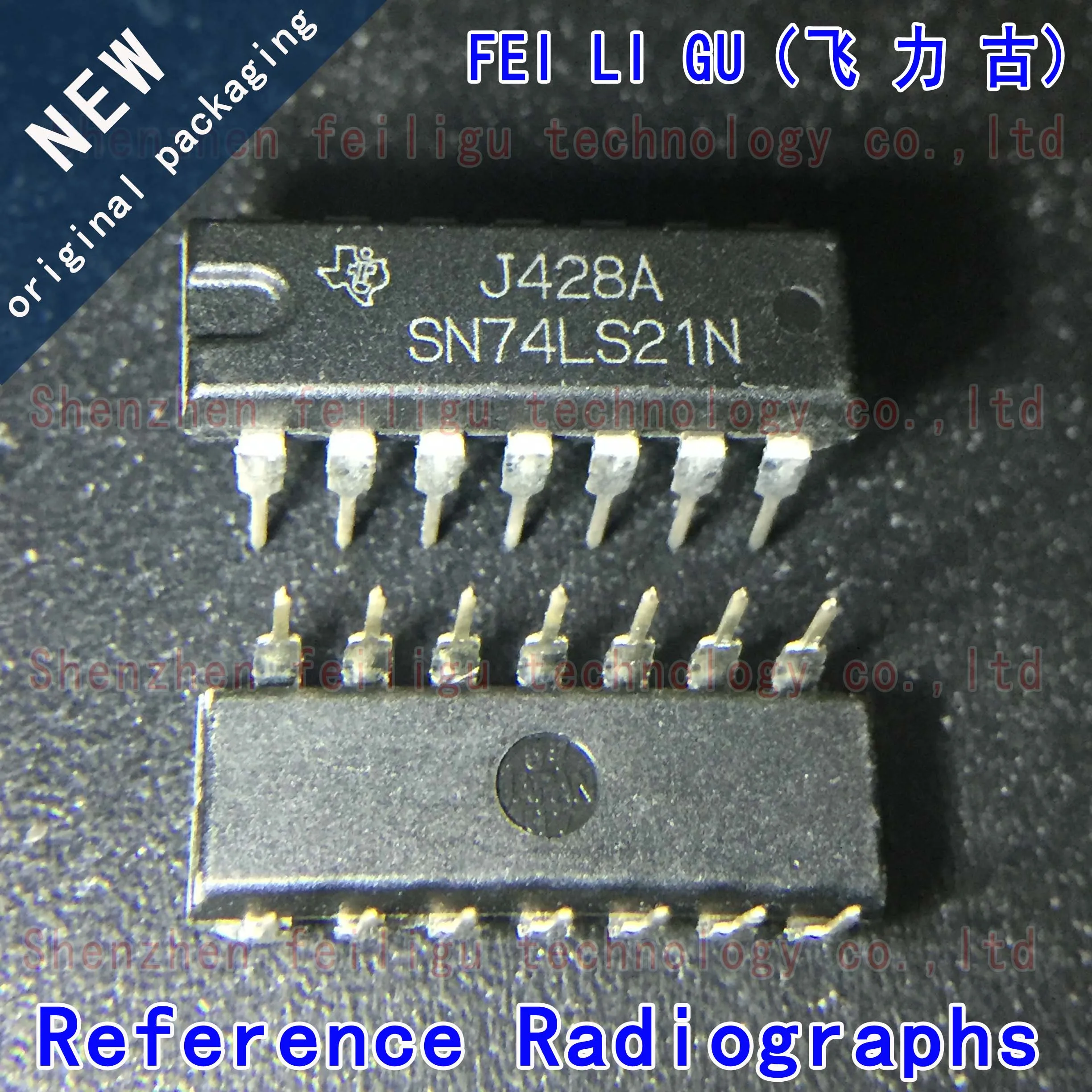 SN74LS21N SN74LS21 paquete: DIP14 en línea Dual 4 Entrada positiva y Chip componentes electrónicos, 1 ~ 30 piezas, 100% nuevo y original