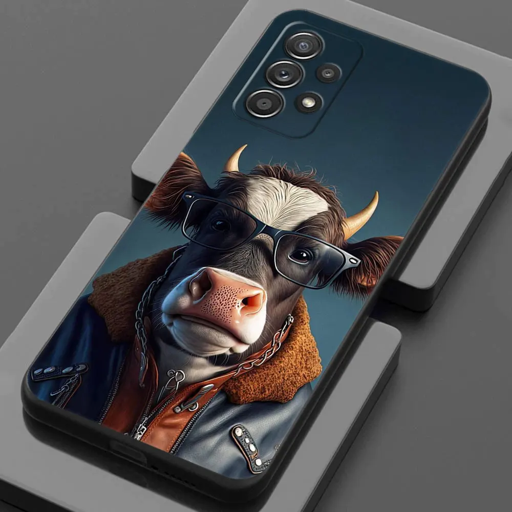 고양이 원숭이 어머니 암소 말 호랑이 삼성 갤럭시 A56 케이스 A54 A52 A53 5G A36 A34 A35 A33 A32 A50 A72 A26 A25 A16 전화 커버