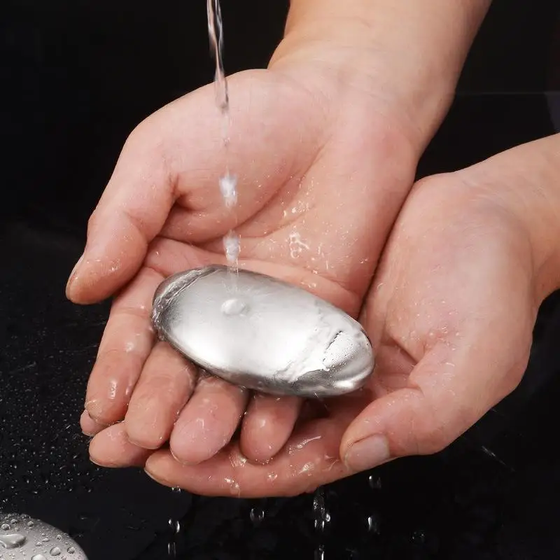 Edelstahl Seife Geruch Entferner Bar Für Fisch Reiniger Zwiebel Knoblauch Fisch Andere Starke Düfte Von Händen Und Haut Küche Gadgets
