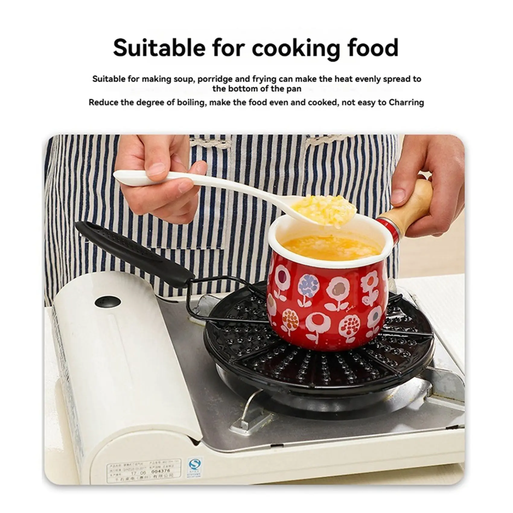 A7THK-2X Heat Conduction Plate Electric Stove Heat Diffuser Cooker Plate Milk Heat Diffuser Heat Diffuser For Gas Stove