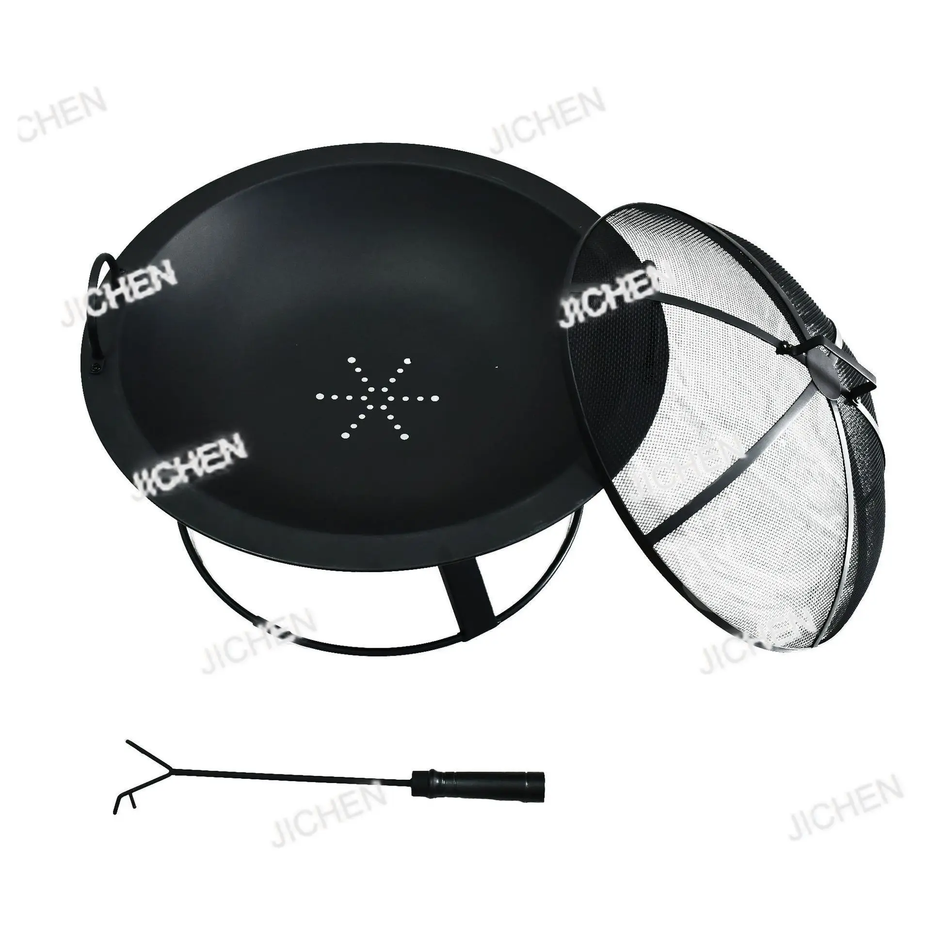 Jardim pequeno churrasqueira lareira a carvão portátil mais quente lenha churrasqueira churrasqueira de aço inoxidável grillnewly