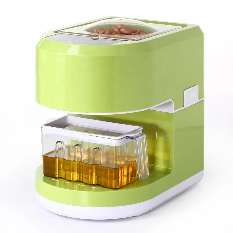 Mini household automatic hot and cold pressing small oil press