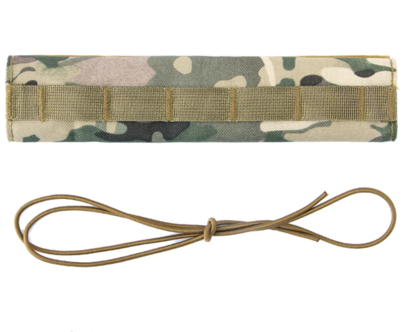 Nylon 8.66 "22cm supressor mirage calor capa escudo manga silenciador tiro caça acessórios para ar15 m4 m16 ak47 ar10