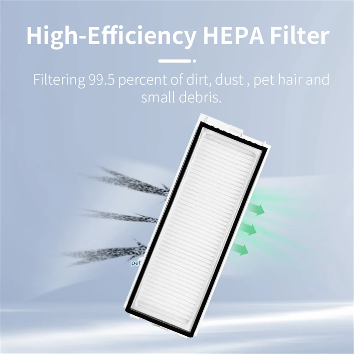 Filtre Hepa lavable pour aspirateur robot Roborock Q Revo MaxV P10 Pro, pièces de rechange, 10 pièces