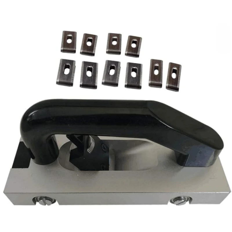 U-type Blade Wheeled Manual Slotting Cutter PVC Floor Grooving Tool For Leather Plastic Welding Construction