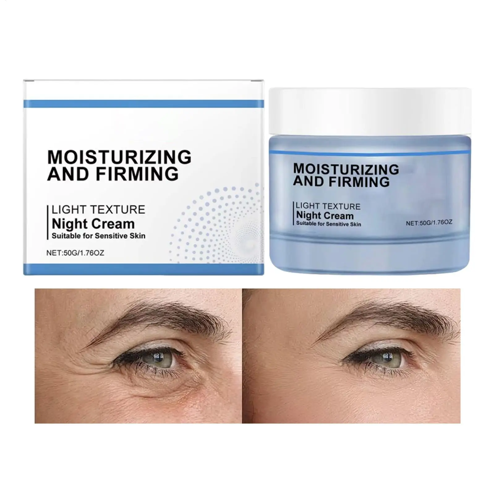 Face Collagen Cream Deep Hydration Moisturizing Smoothing Refreshing Face Lotion Anti-aging Wrinkle Nourishing Face Moisturizer