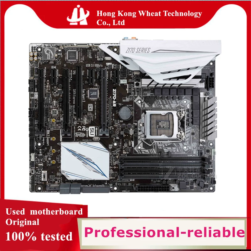 For Intel Z170 Z170-AR motherboard Used original LGA 1151 LGA1151 DDR4 64GB USB2.0 USB3.0 SATA3 Desktop Mainboard