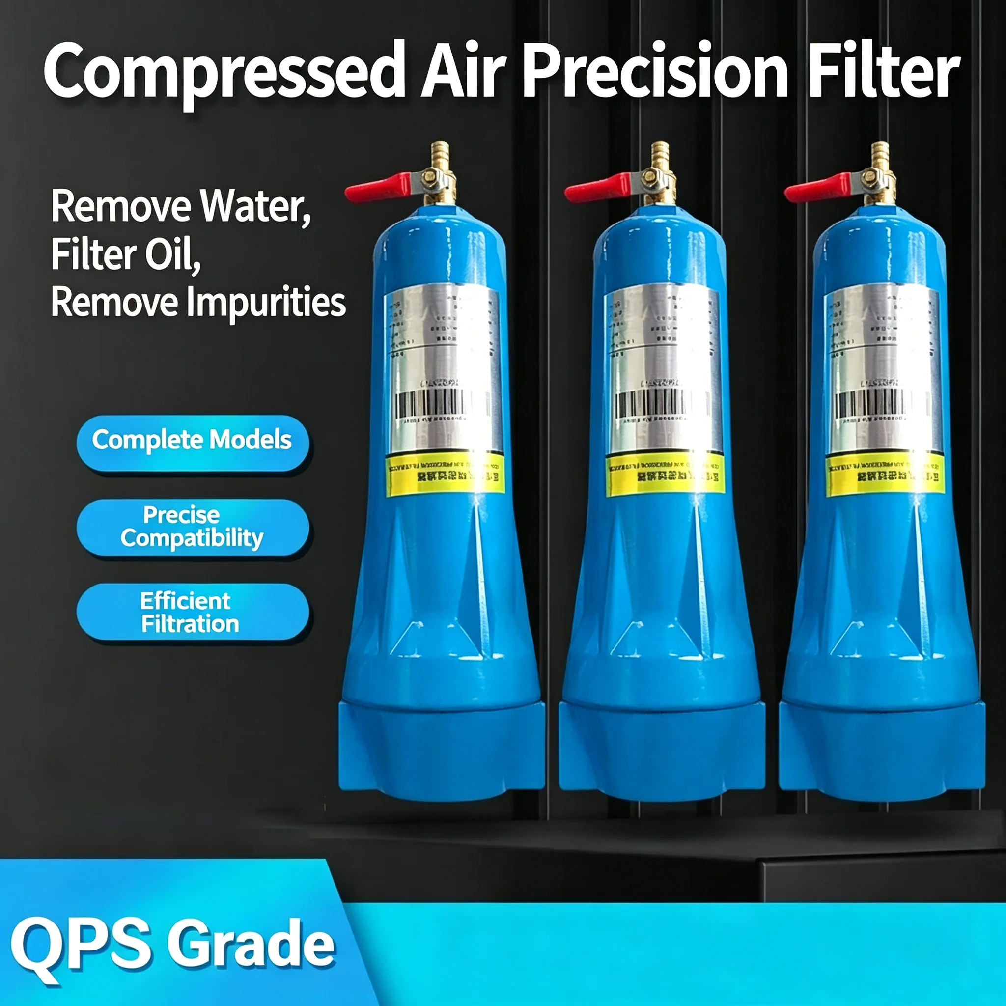 Water Separator Air Compressor Dryer Dry Water 015 QPS Compressed Air Precision Filter 024 Oil