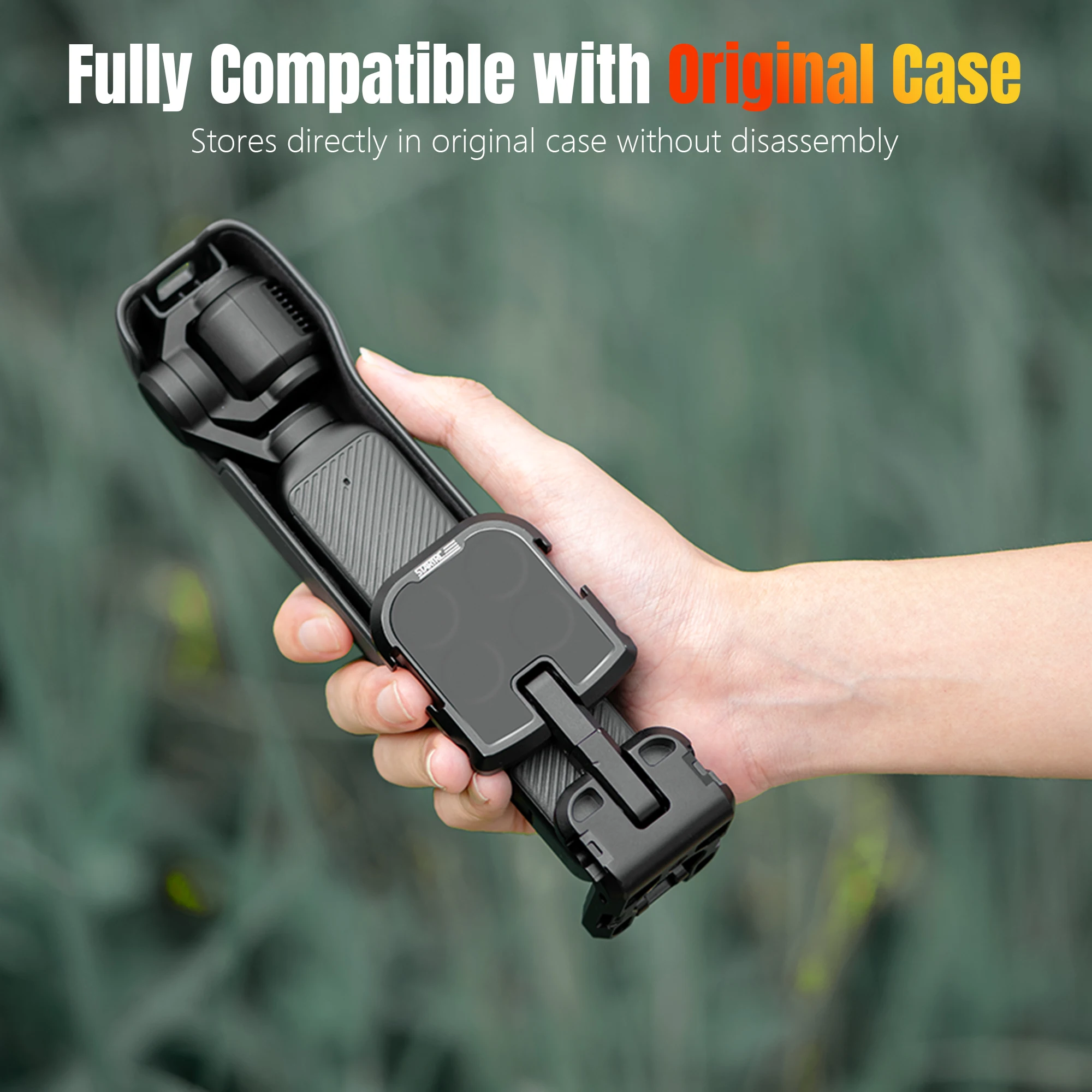 L-shaped Extension Bracket L-shaped Super Magnetic Mount for DJI Osmo Pocket 4 pro/Pocket 4/3 Design for Multiple Accessories