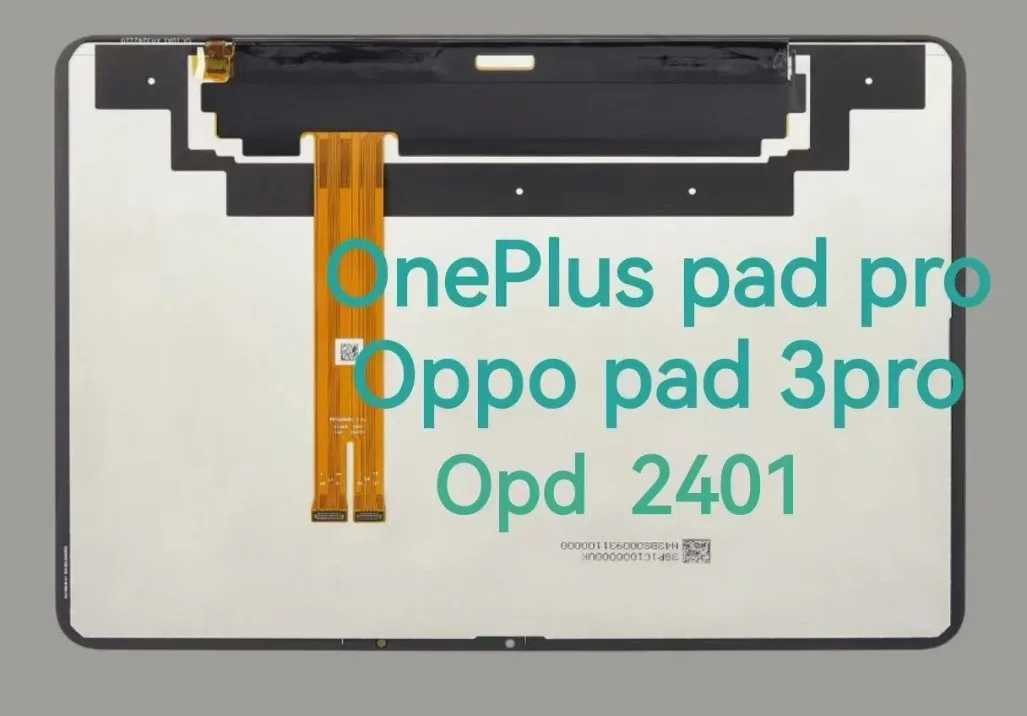 

X 12.1" For OPPO PAD Pro 3 OPD2401 Touch Digitizer LCD Repair For OPPO PADPro3 OPD2402 OPD2403 Tablet Display Screen Replacement