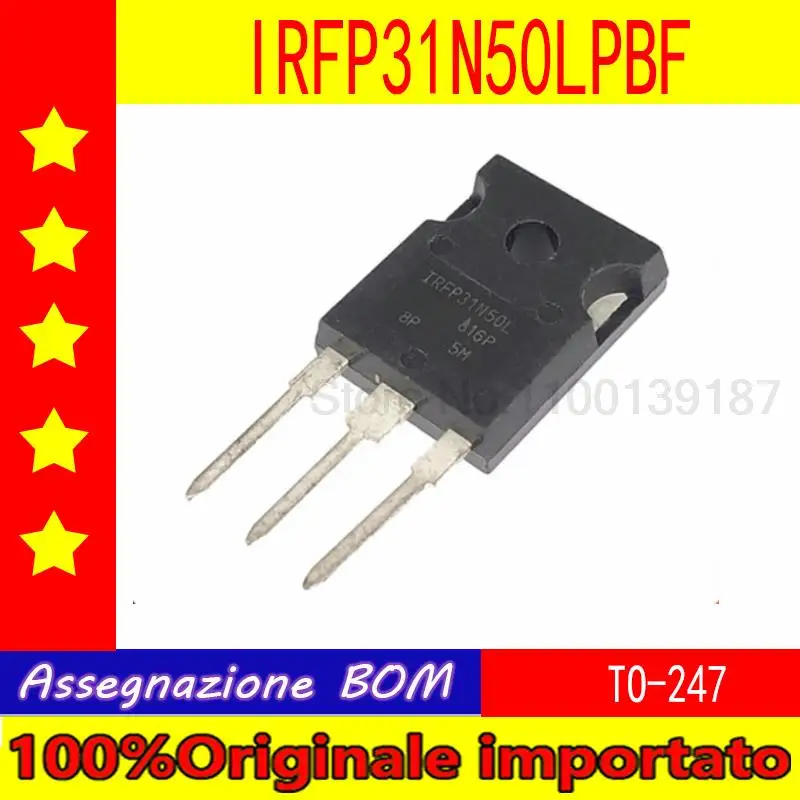 

10pcs/lot IRFP31N50LPBF IRFP31N50L TO-247 Field Effect Transistor MOS 31A 500V