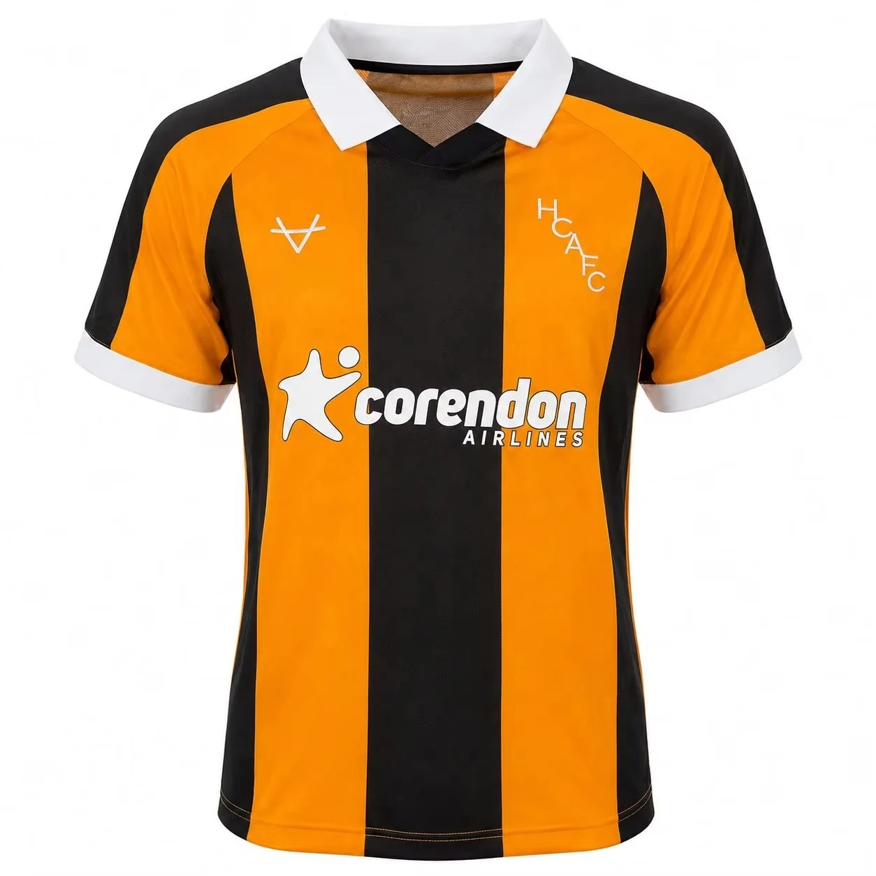 2026/27 Hull City Unisex Polokragen Fußballtrikot, atmungsaktives Mesh-Shirt mit 3D-Druck, schnelltrocknendes Sporttrikot für die ganze Familie – Detail 4