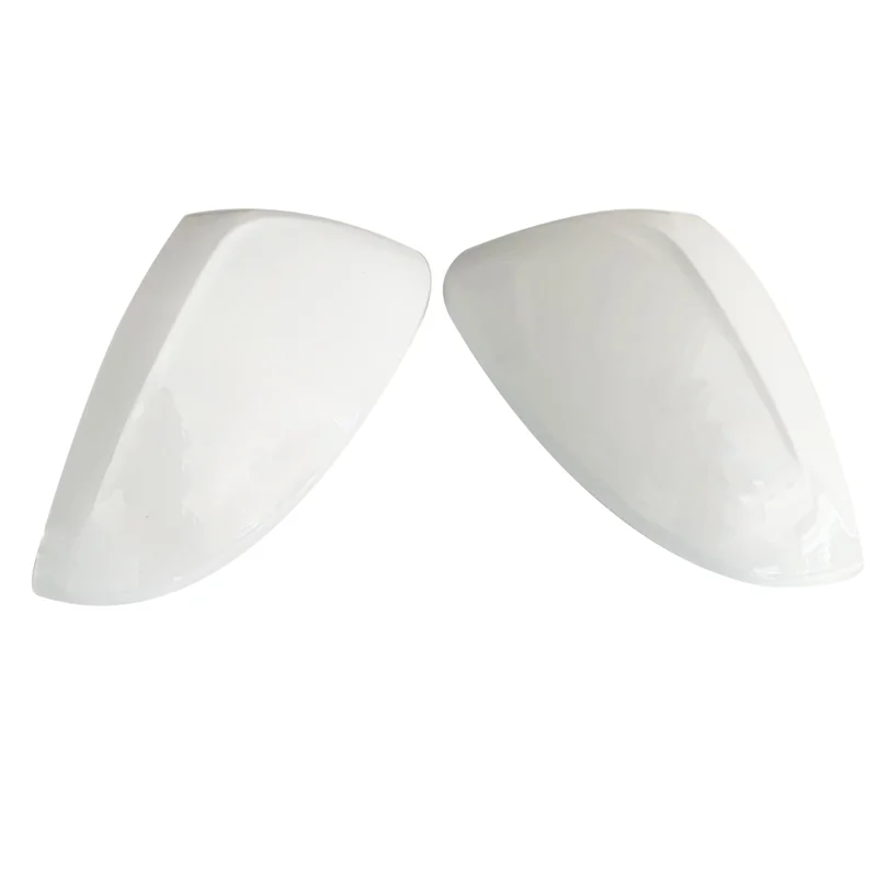 

For 2008 208 Opel Corsa 2019-2025 Car Replacement Rearview Side Mirror Wing Cap Exterior Cover Case Trim White