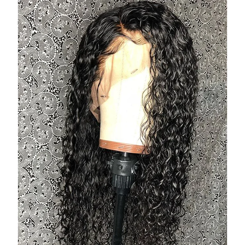 Transparent HD Lace Frontal Wigs 200 Density 13x4 Long Wavy Wig Brazilian Colored Human Hair Wig For Women Pre Plucked Top Sale