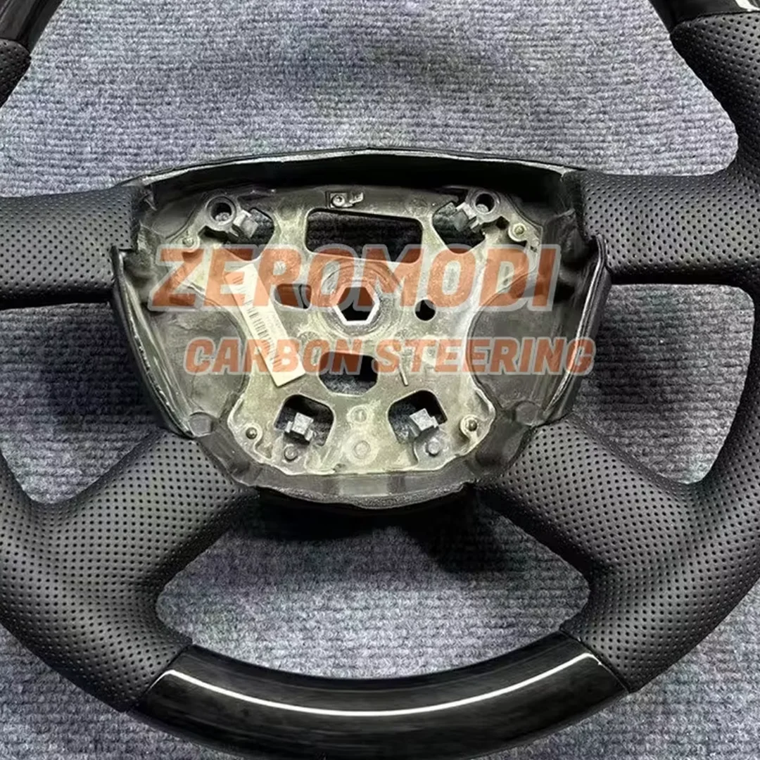 Custom Wood Grain Steering Wheel Retro Parts For Ford Kuga Focus 2 C-Max Transit 2005-2011