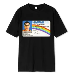 Summer Men's T-shirt Mclovin Id Card Superbad Geek Printed T-shirt Fashion Street Short Sleeve Oversized Tee Shirt Men Clothes