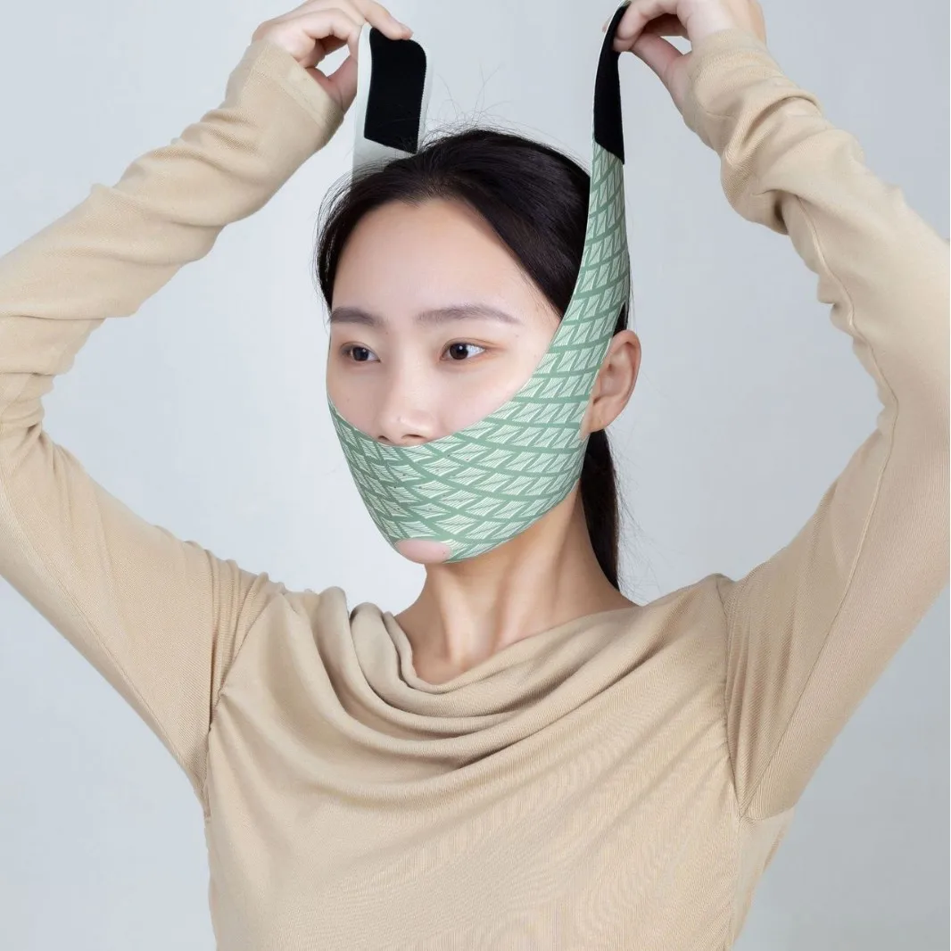 النساء الوجه حزام رفع الوجه التخسيس ضمادة الخامس خط المشكل الذقن الخد رفع المضادة للتجاعيد قناع الوجه الجمال أدوات العناية بالبشرة #5