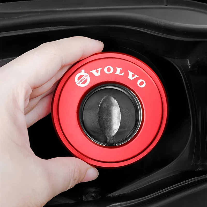 سيارة خزان الوقود غطاء تغليف متجمد سبائك الألومنيوم غطاء اكسسوارات السيارات لفولفو Xc60 Xc90 V40 V60 S60 V50 V90 S80 C40 XC40 V70 C30