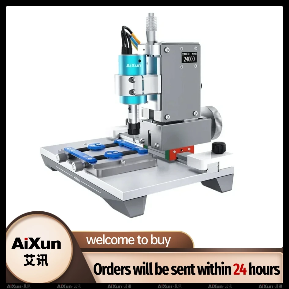 

AiXun Chip grinding expert 24000r/min maximum no-load speed for chip IC CPU Nand and motherboard chips