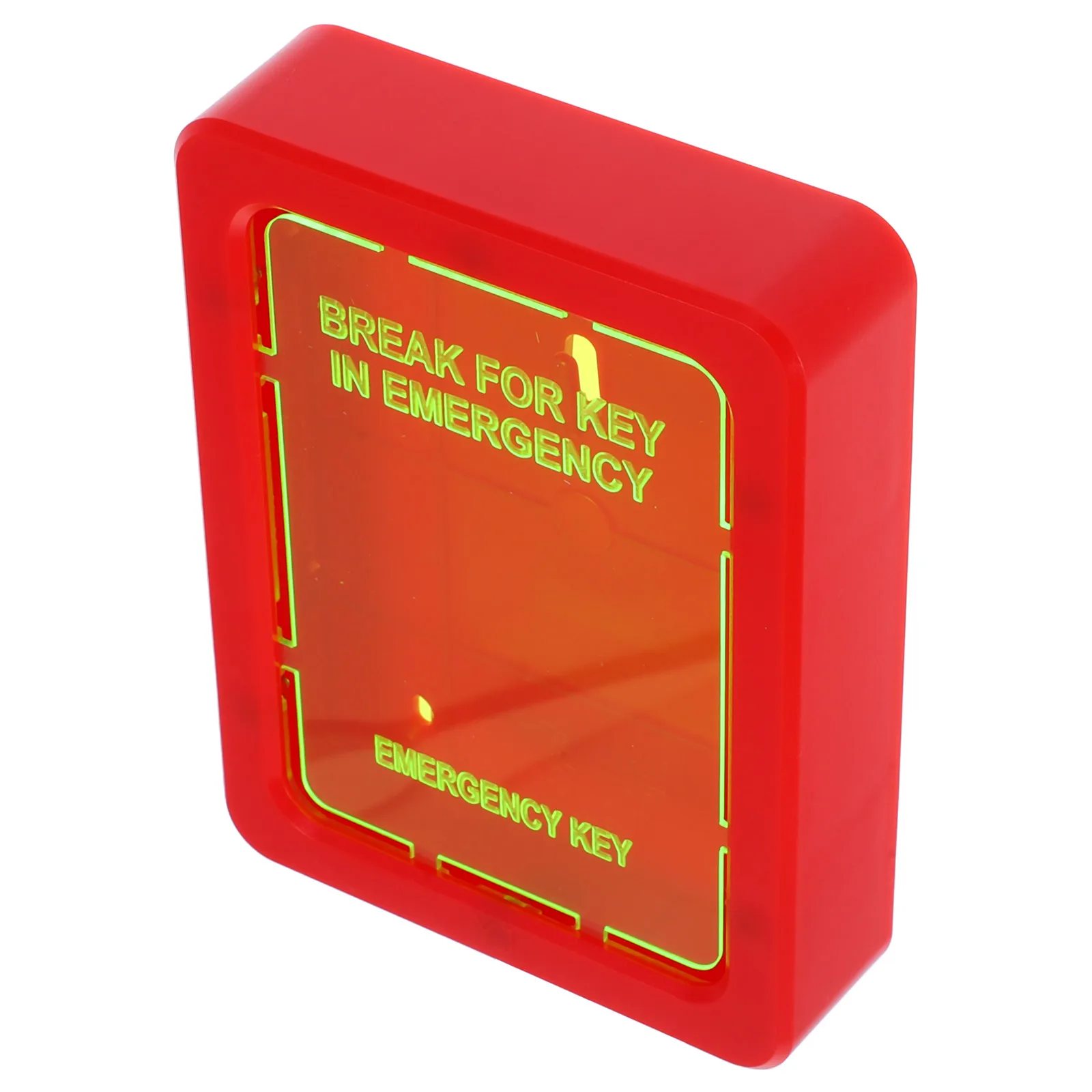 Key Lock Box for Emergency Use Waterproof Wall Mount Key Storage Box Outdoor Safety Holder for Schools Homes