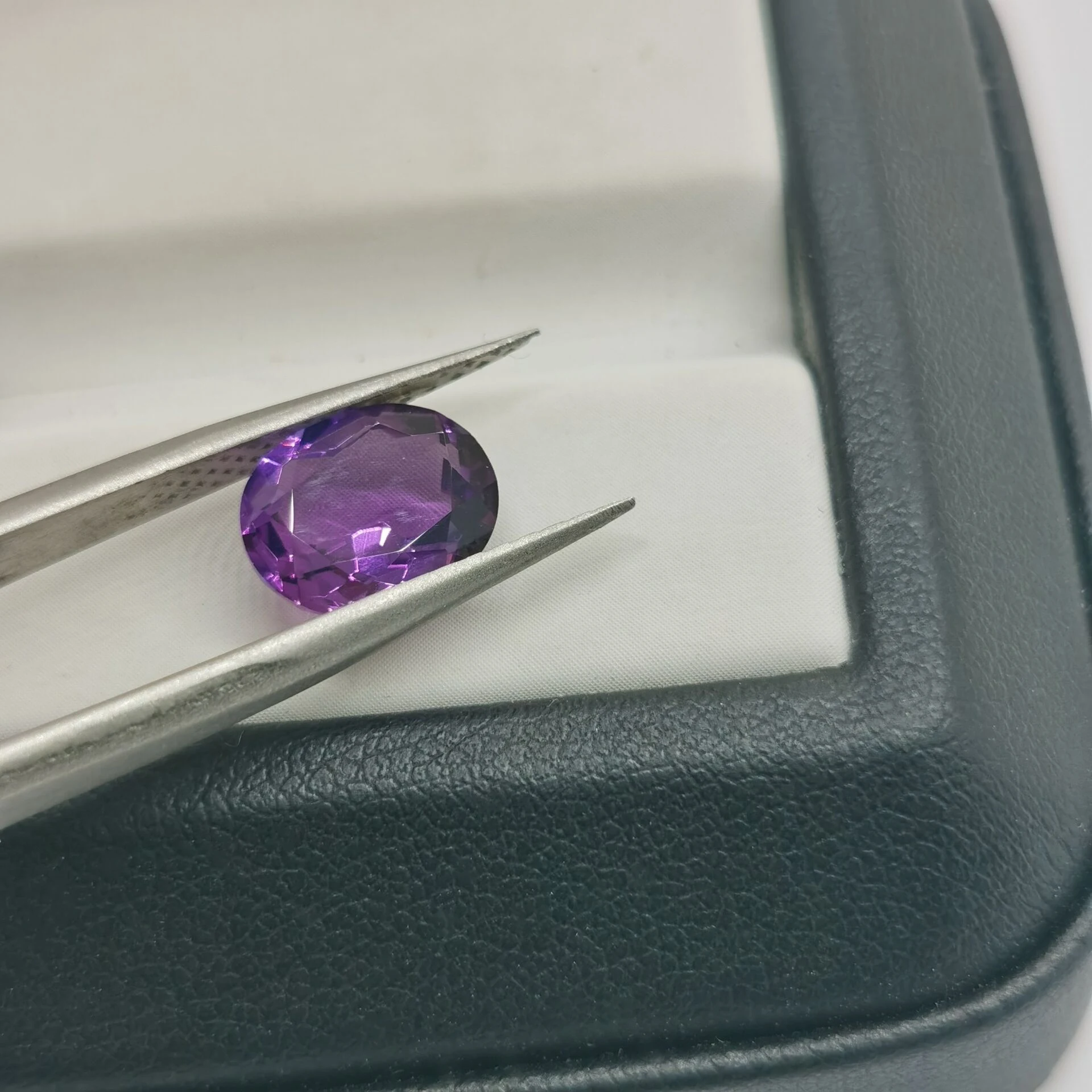 8mm*10mm Natural Amethyst Loose Gemstone Wholesale Price Dark Color VVS Grade Amethyst Gemstone for Jewelry DIY 5