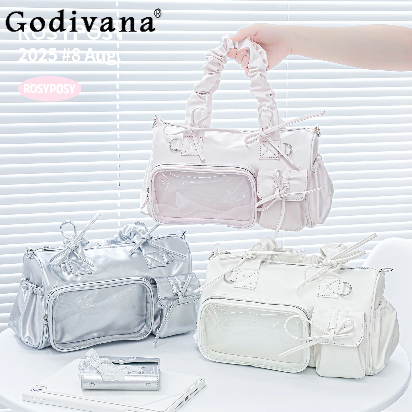 

Japanese Original Lolita Sweet Cute Girl Single Shoulder Bag 10cm Doll Bag Comic Exhibition Large Capacity Pain Bag