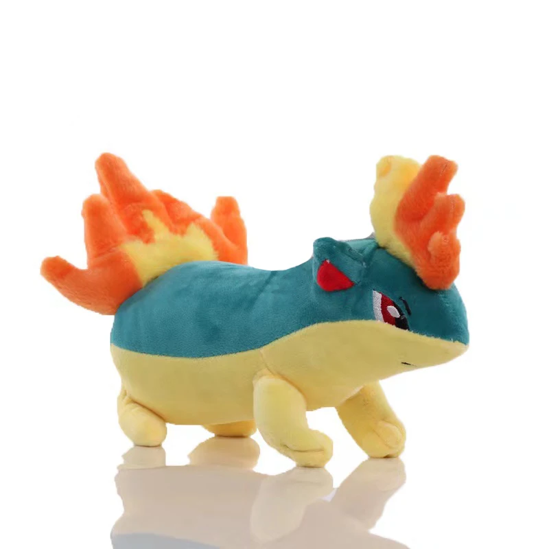 20cm Feuer Pokemon Vulpix Chimchar Plüsch tier Cartoon Growlithe Charm ander Charizard Puppe Anime Charme leon Stofftier Kinder Geschenke – Detail 11