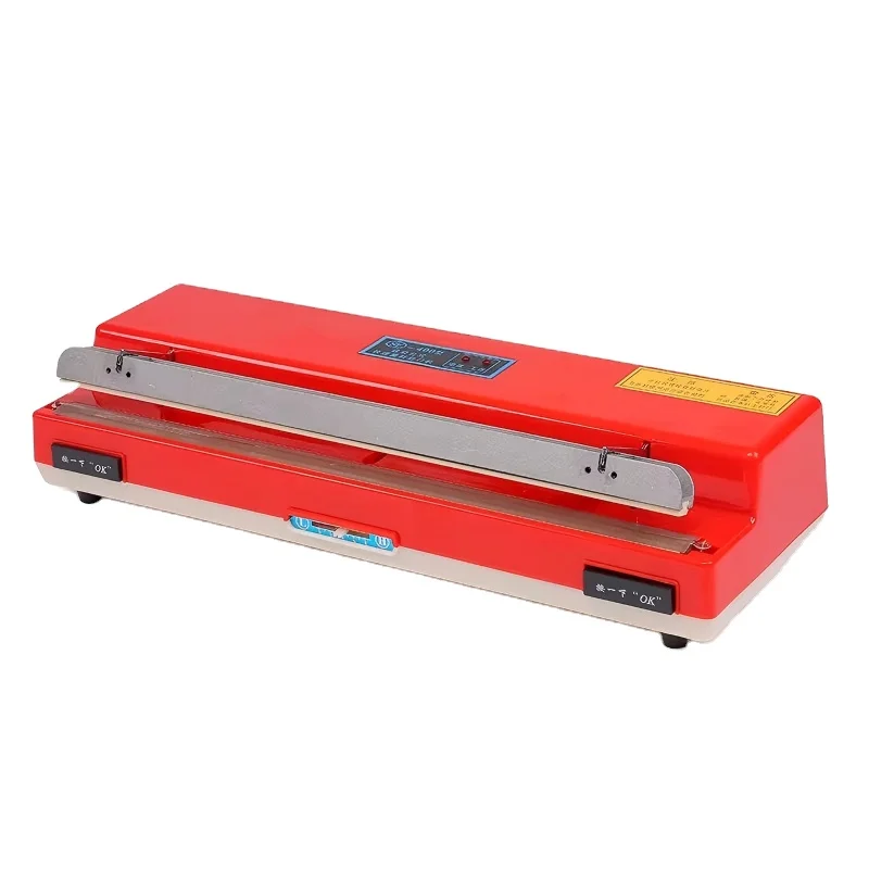SF-400 Red Color Plastic Pouch Sealer Packing Machine Manual Household Handy Sealer