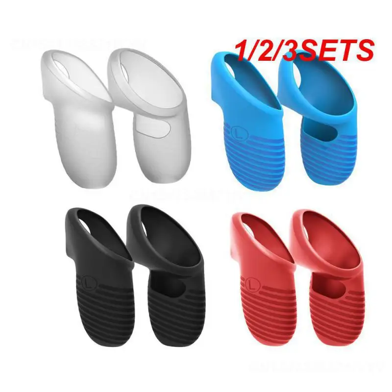 حافظة سيليكون واقية لمكونات اللعبة ، غطاء زر مريح ، خدوش محسنة ، تعزيز شعور اليد ، دافئ ، دافئ ، 1 ، 2 ، 3 مجموعات