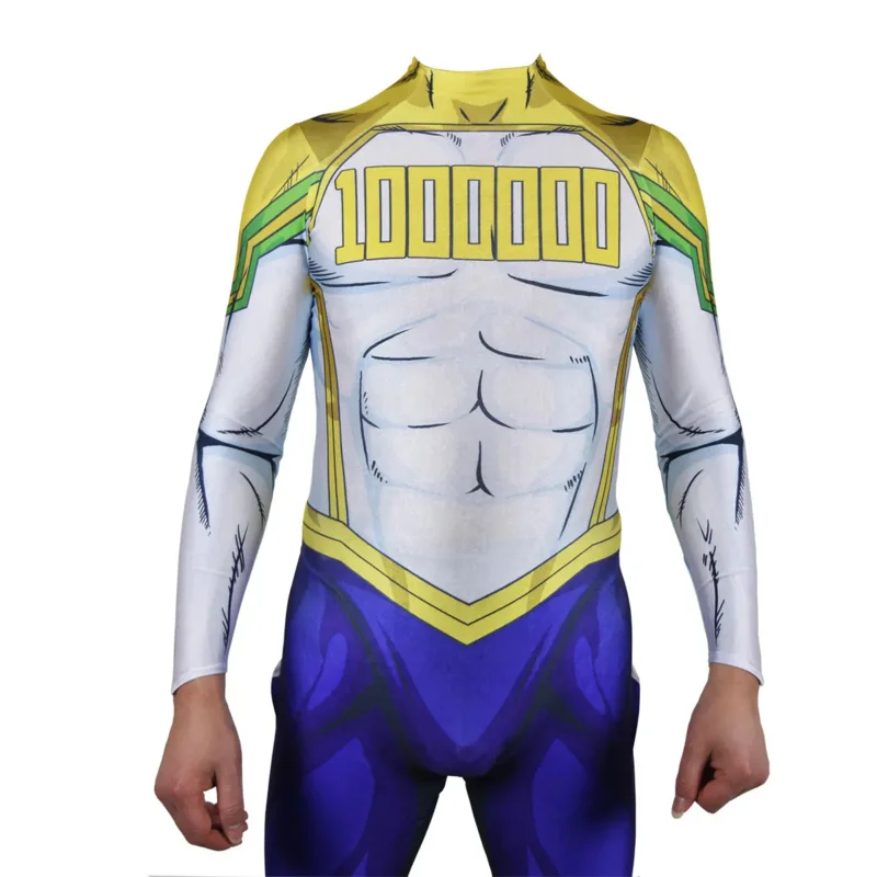 Lemillion Mirio Togata My Hero Cosplay Academy Costume Zentai Bodysuit Halloween Party Suit