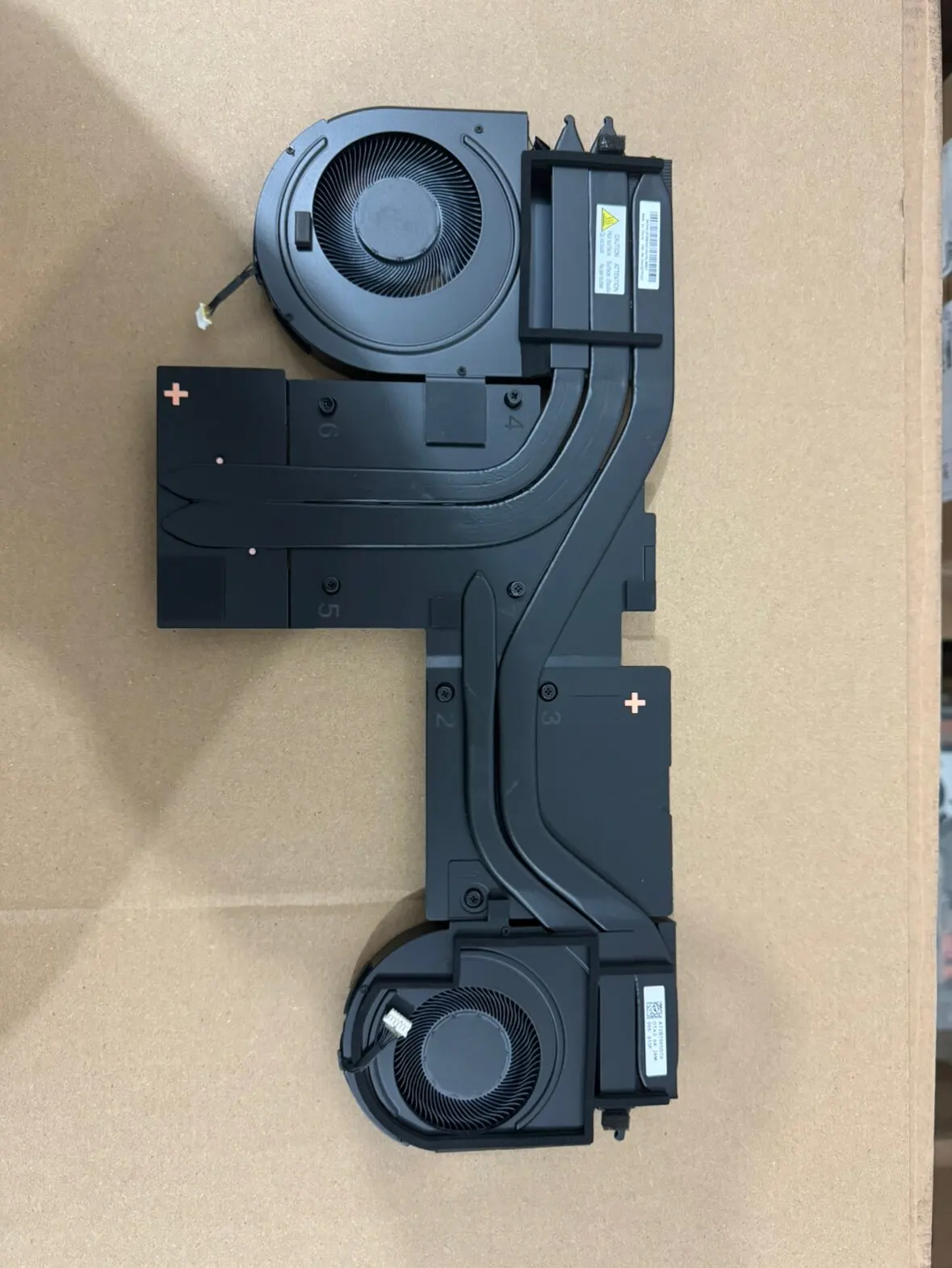 For Thinkpad P16 Gen1 Cooling Fan Radiator for N20E Graphics Card 5H41B77319 7333 7315, Notebook Internal Repair Part